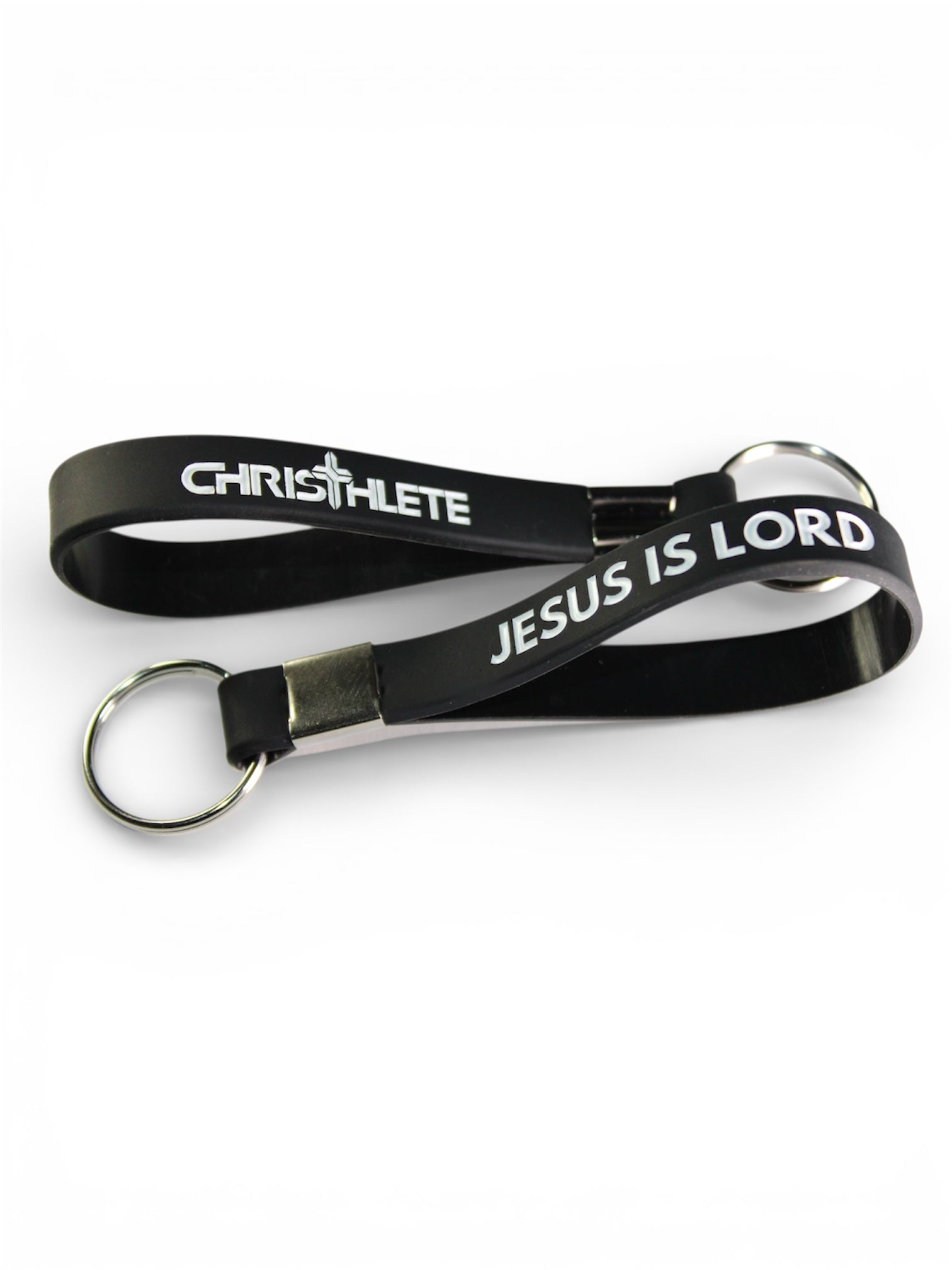 Image of Jesus Is Lord Wristband Keychain