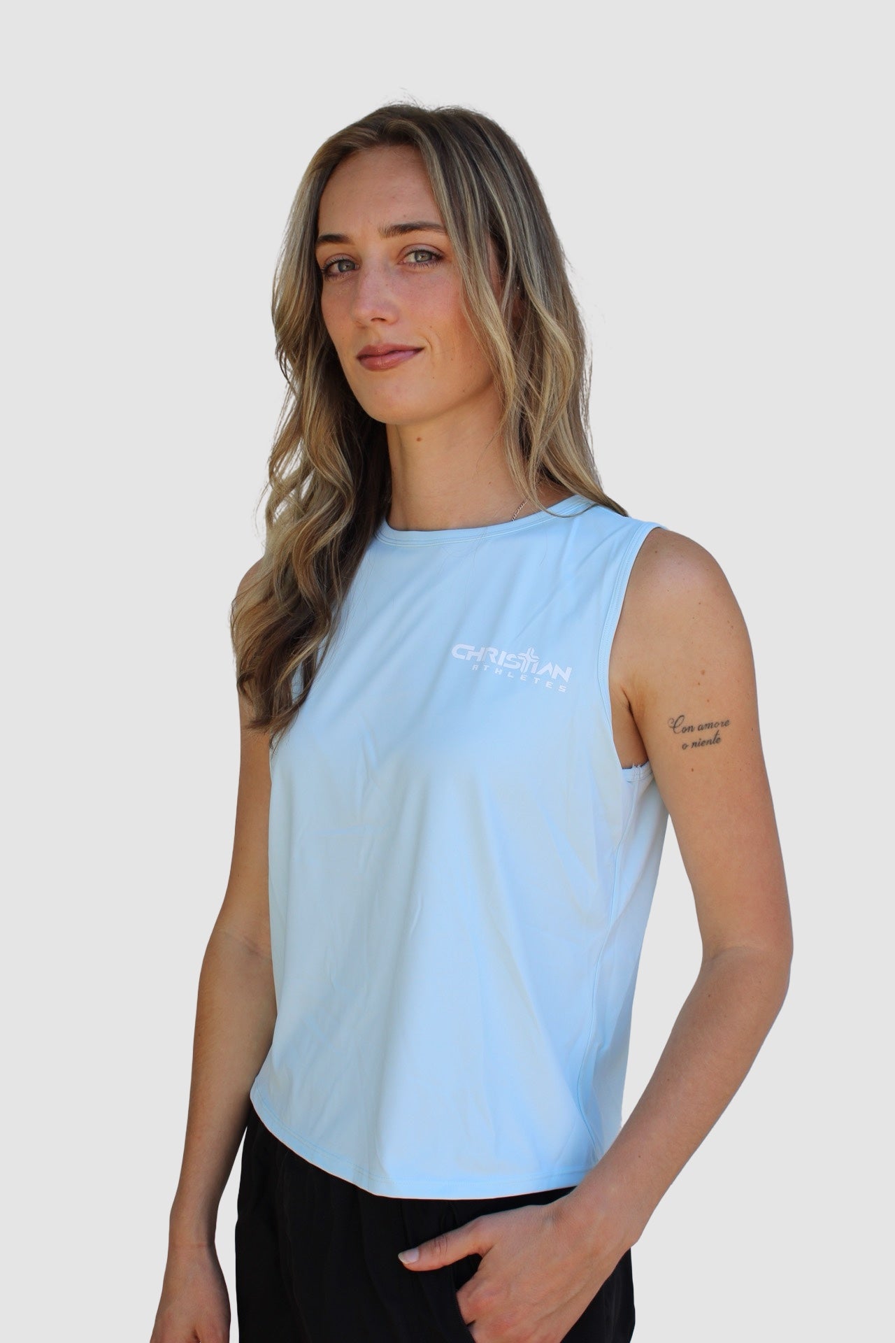Image of Women’s Performance Tank “Sky Blue”