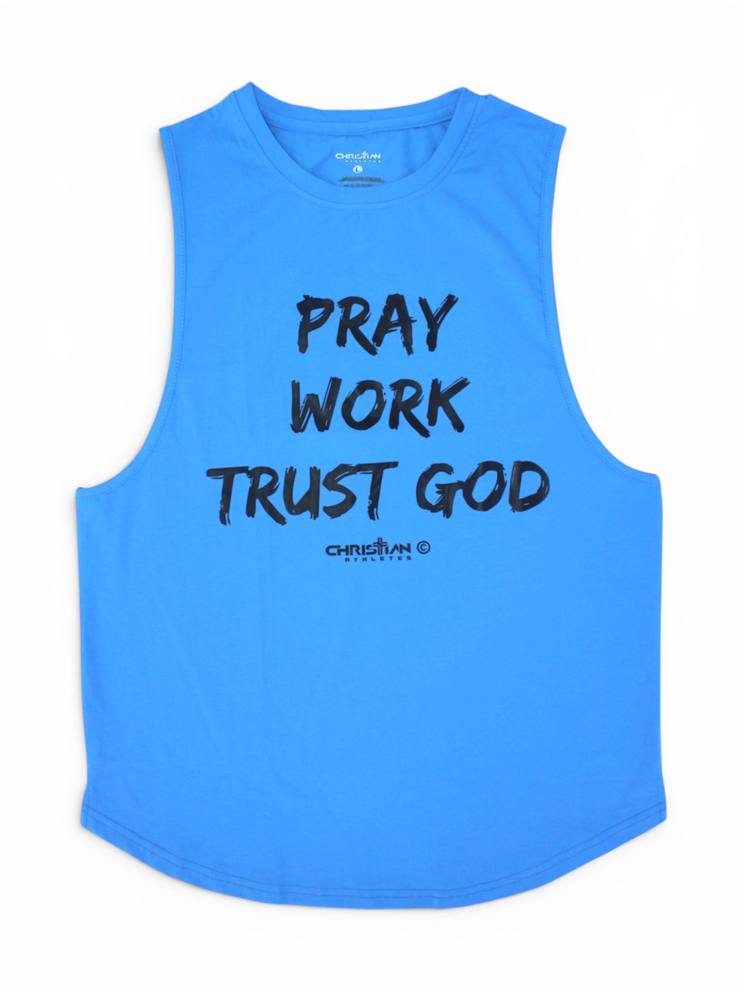 Image of ‘Pray, Work, Trust God’ Tank Top