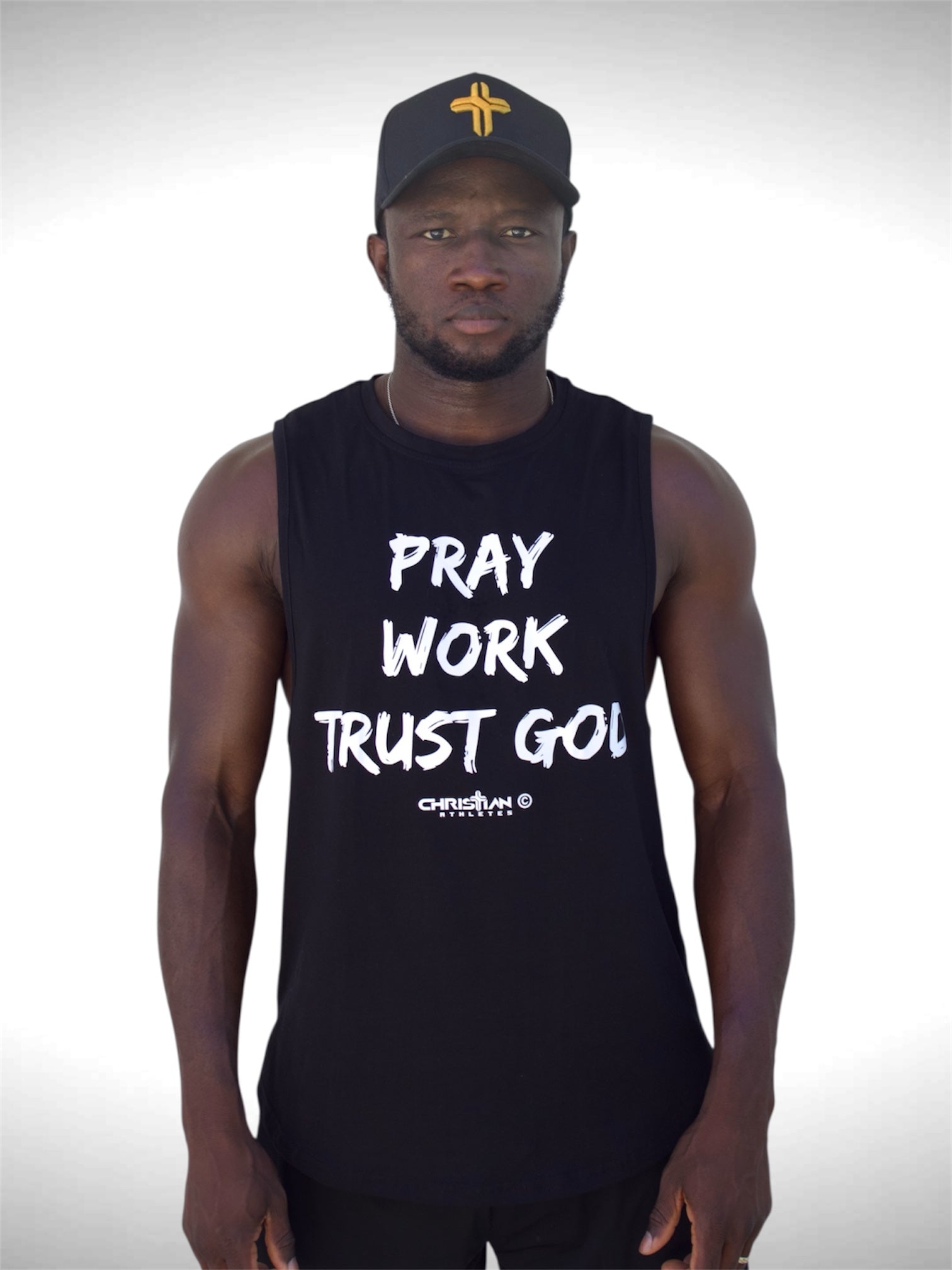 Image of ‘Pray, Work, Trust God’ Tank Top