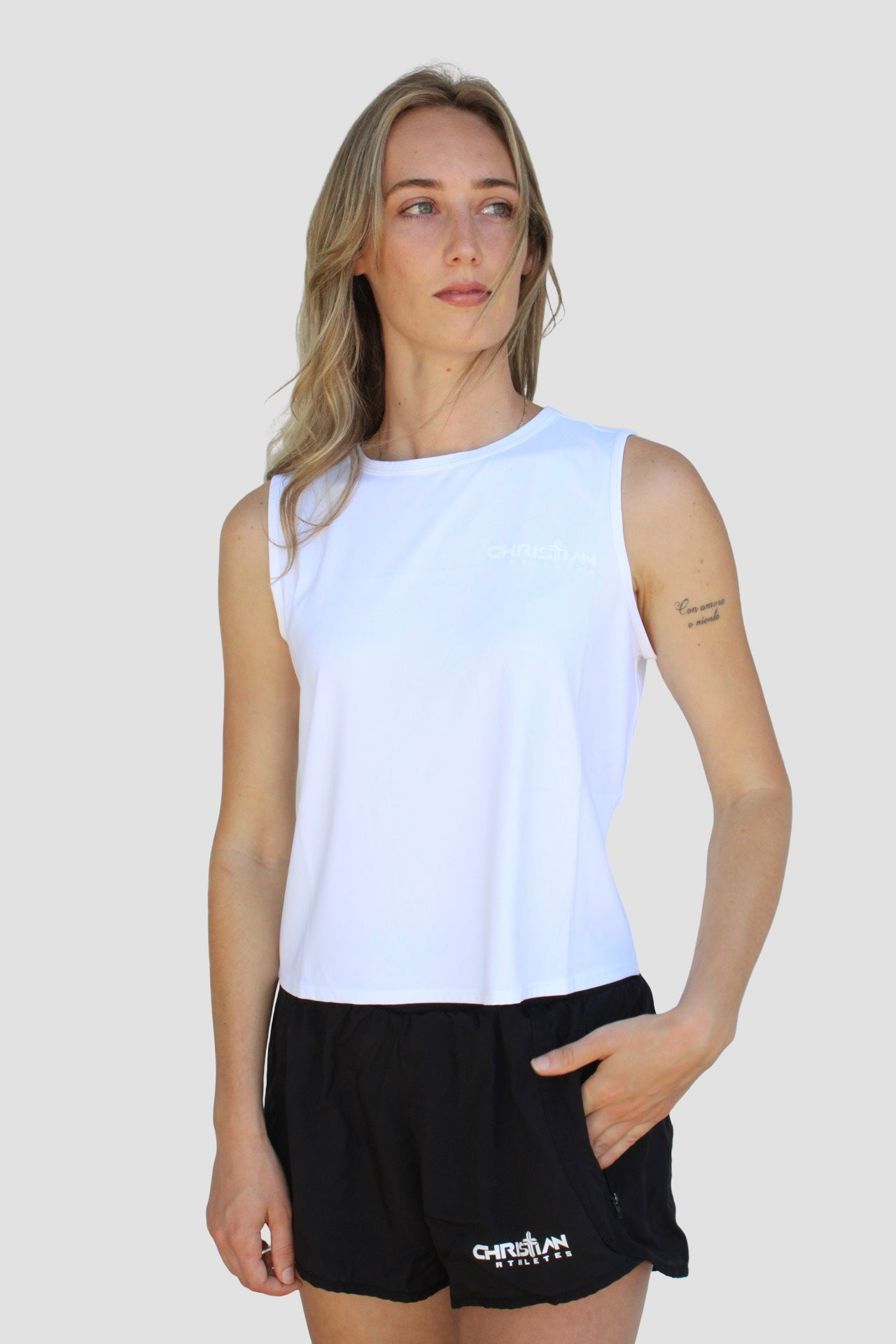 Image of Women’s Performance Tank “White”