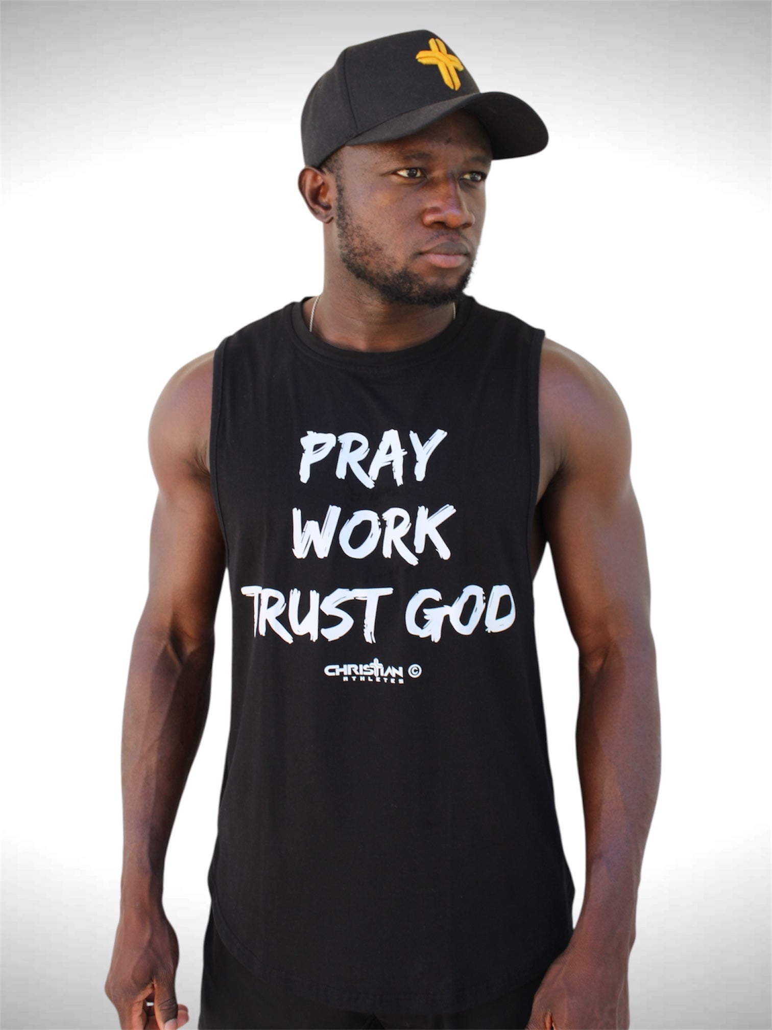 Pray, Work, Trust God' Tank Top – Christhlete Apparel