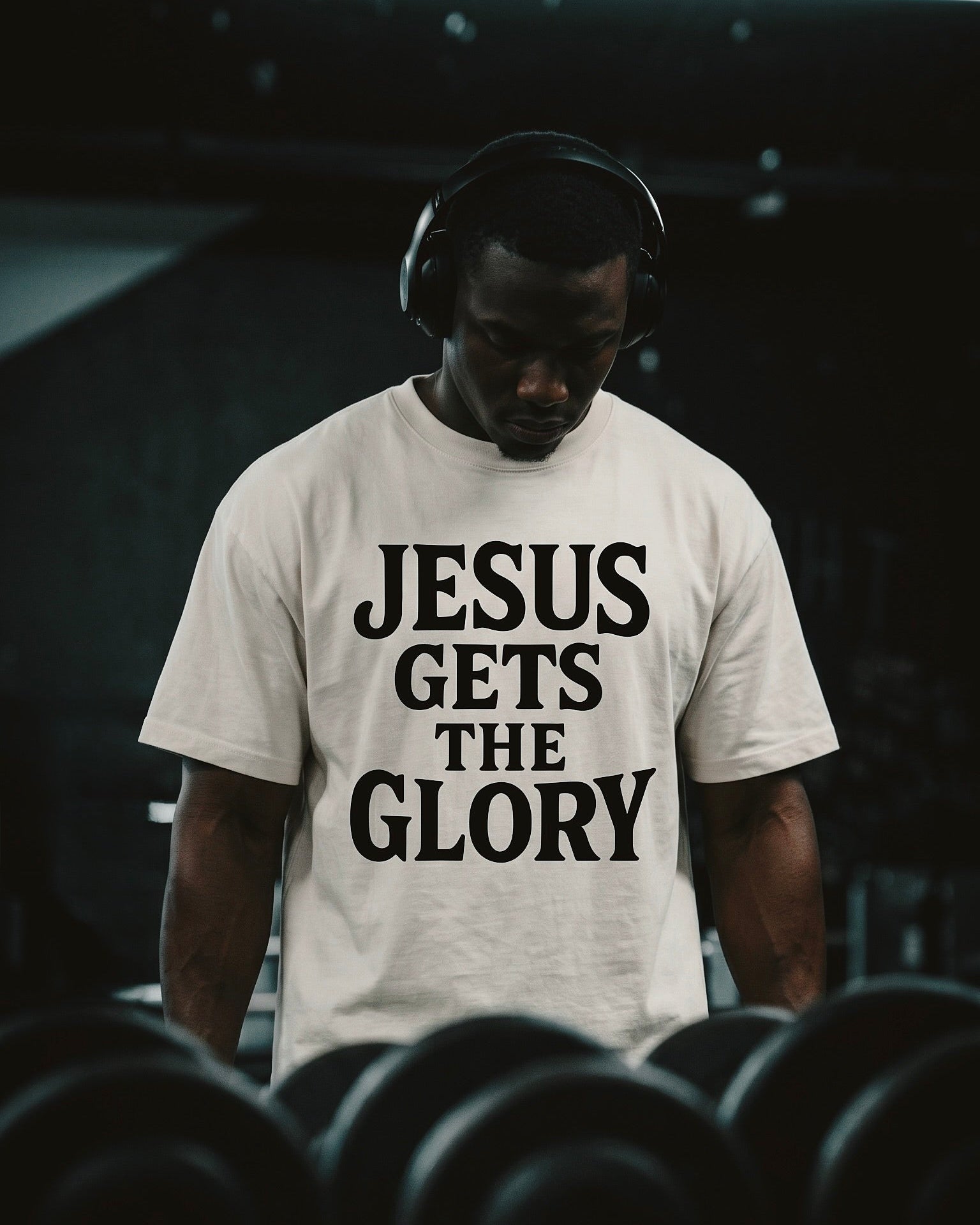 Jesus Gets The Glory Tee | Christian Athletic & Lifestyle Apparel