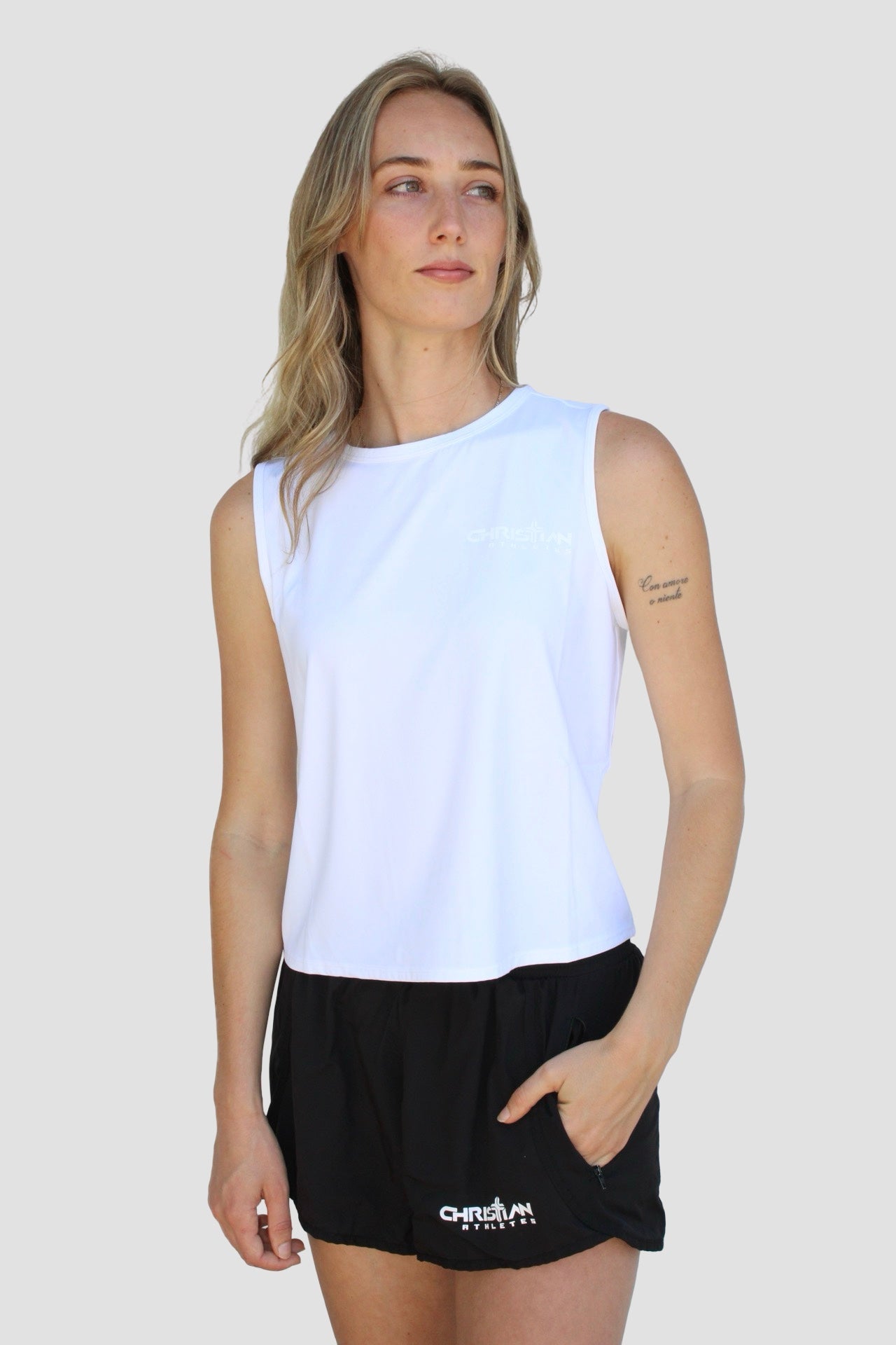 Image of Women’s Performance Tank “Gray”