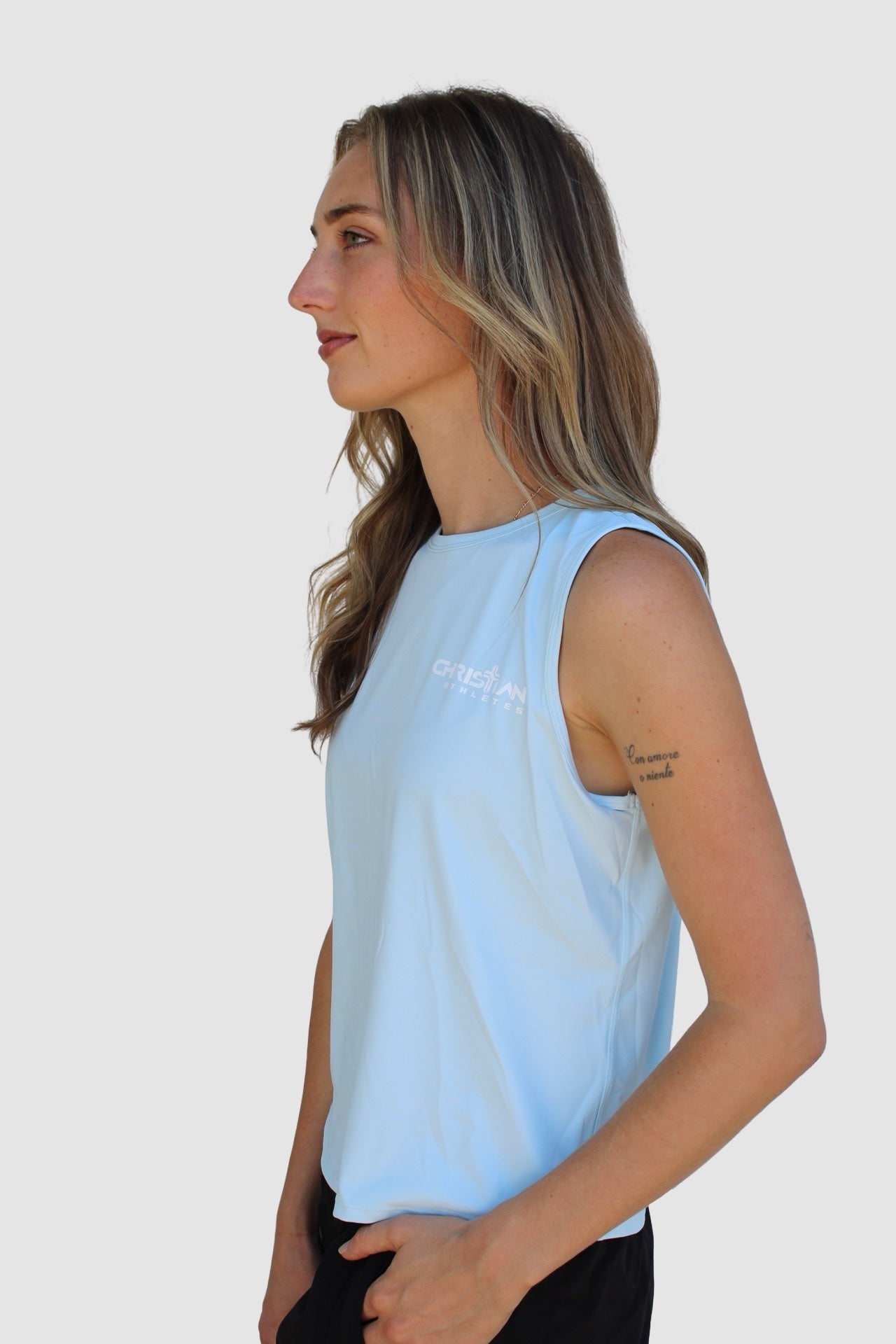 Image of Women’s Performance Tank “Sky Blue”