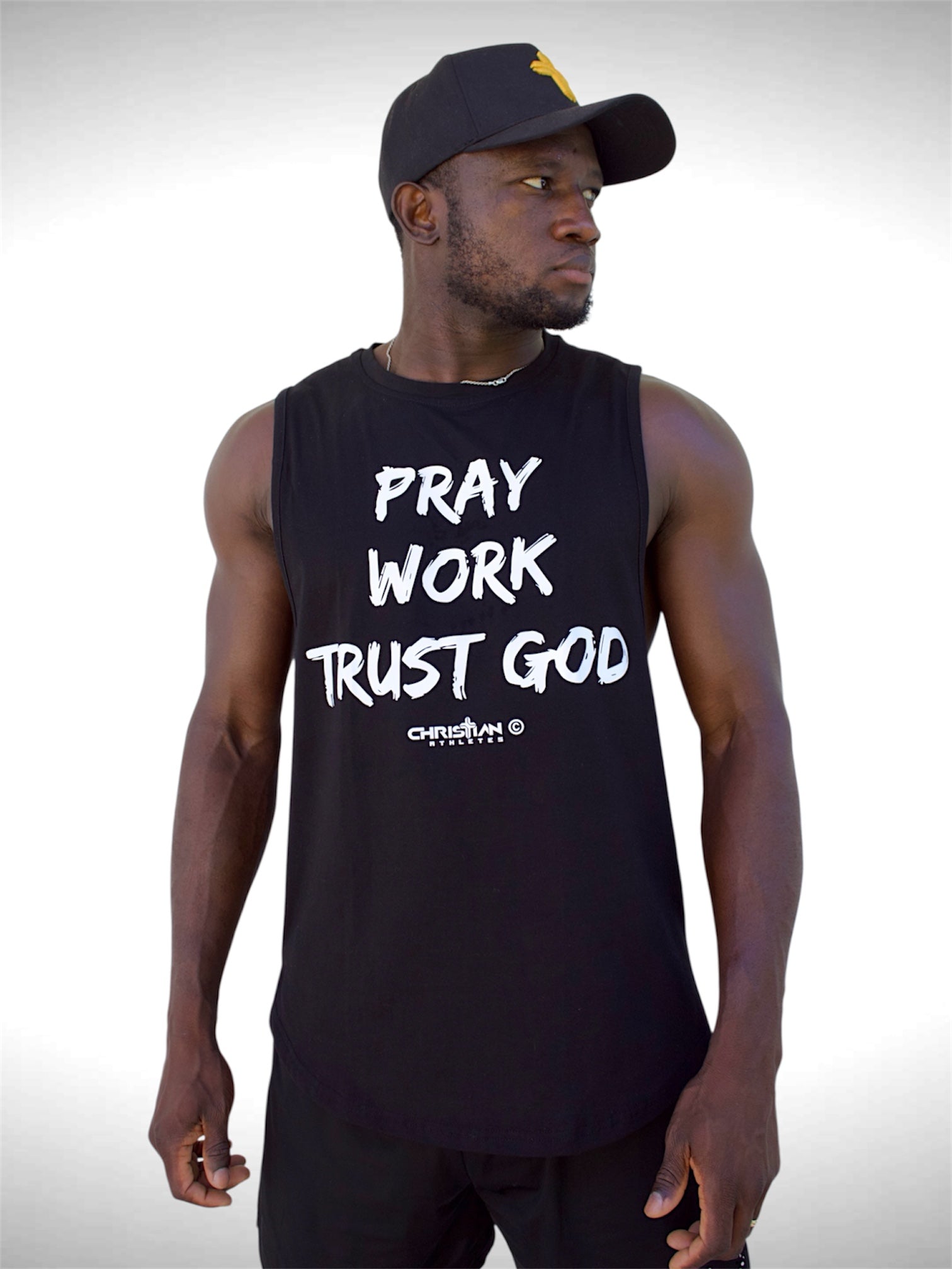 Pray, Work, Trust God' Tank Top – Christhlete Apparel