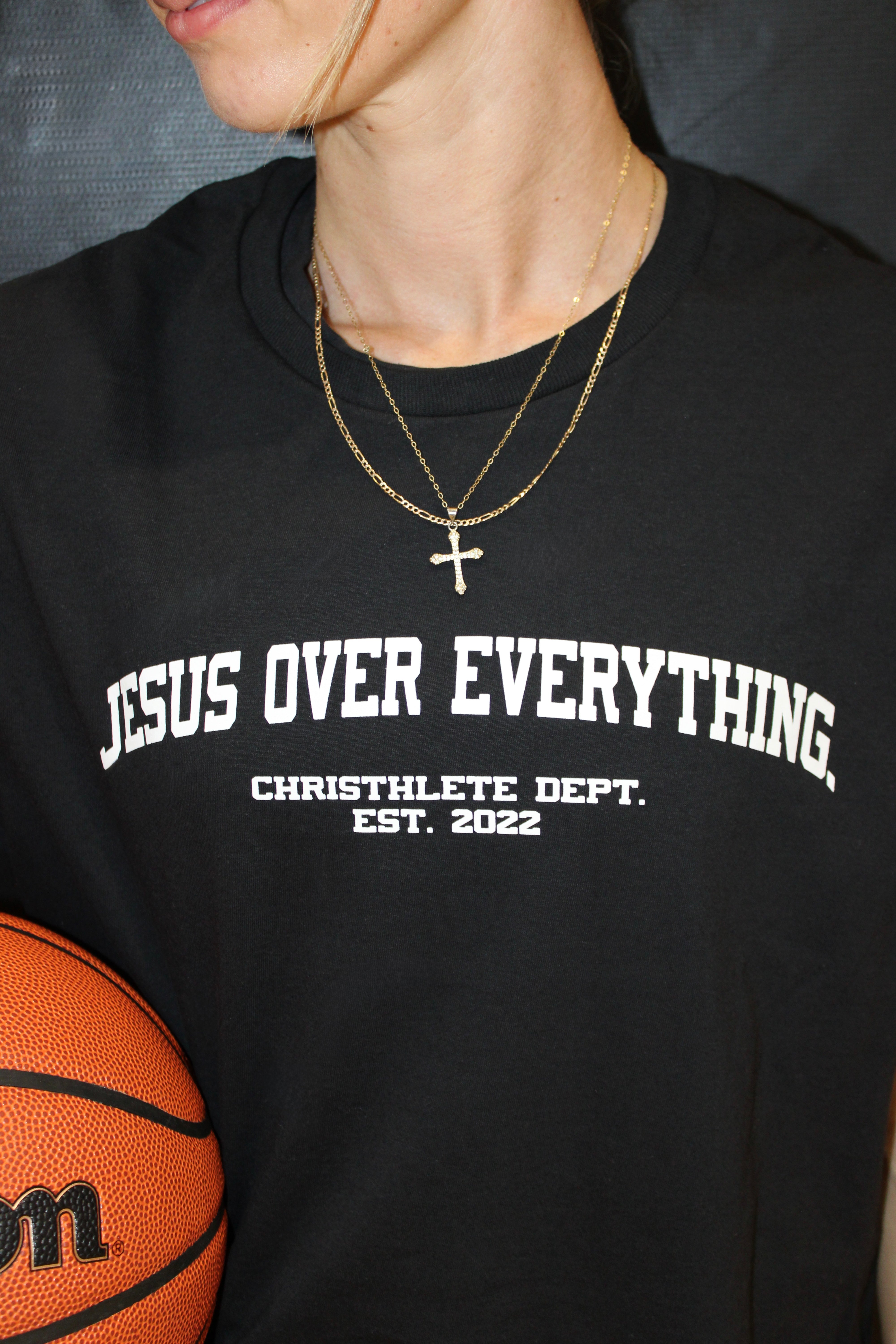 Image of Jesus Over Everything Tee ‘Black’