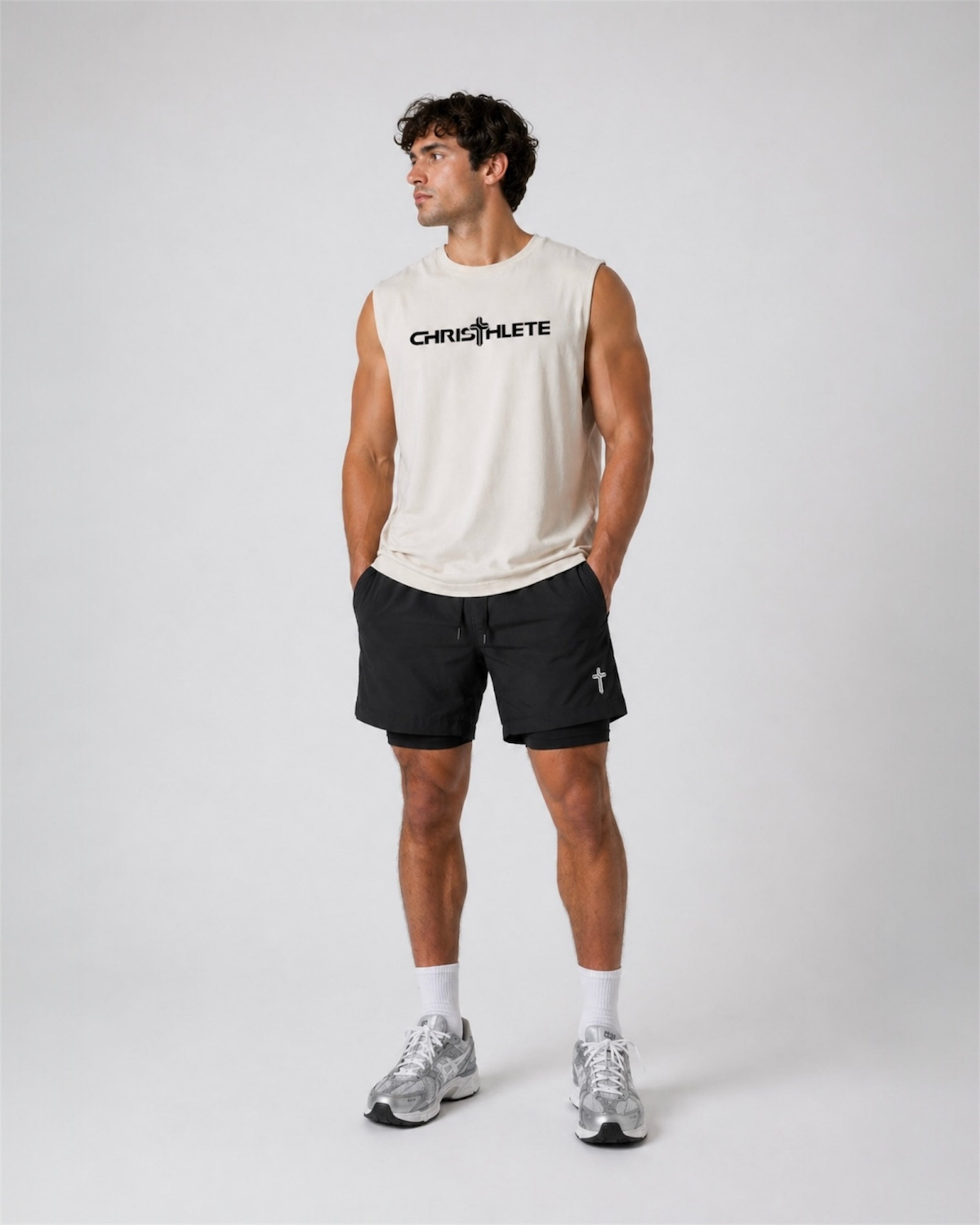 Image of Christhlete Classic Heavy Tank - Bone