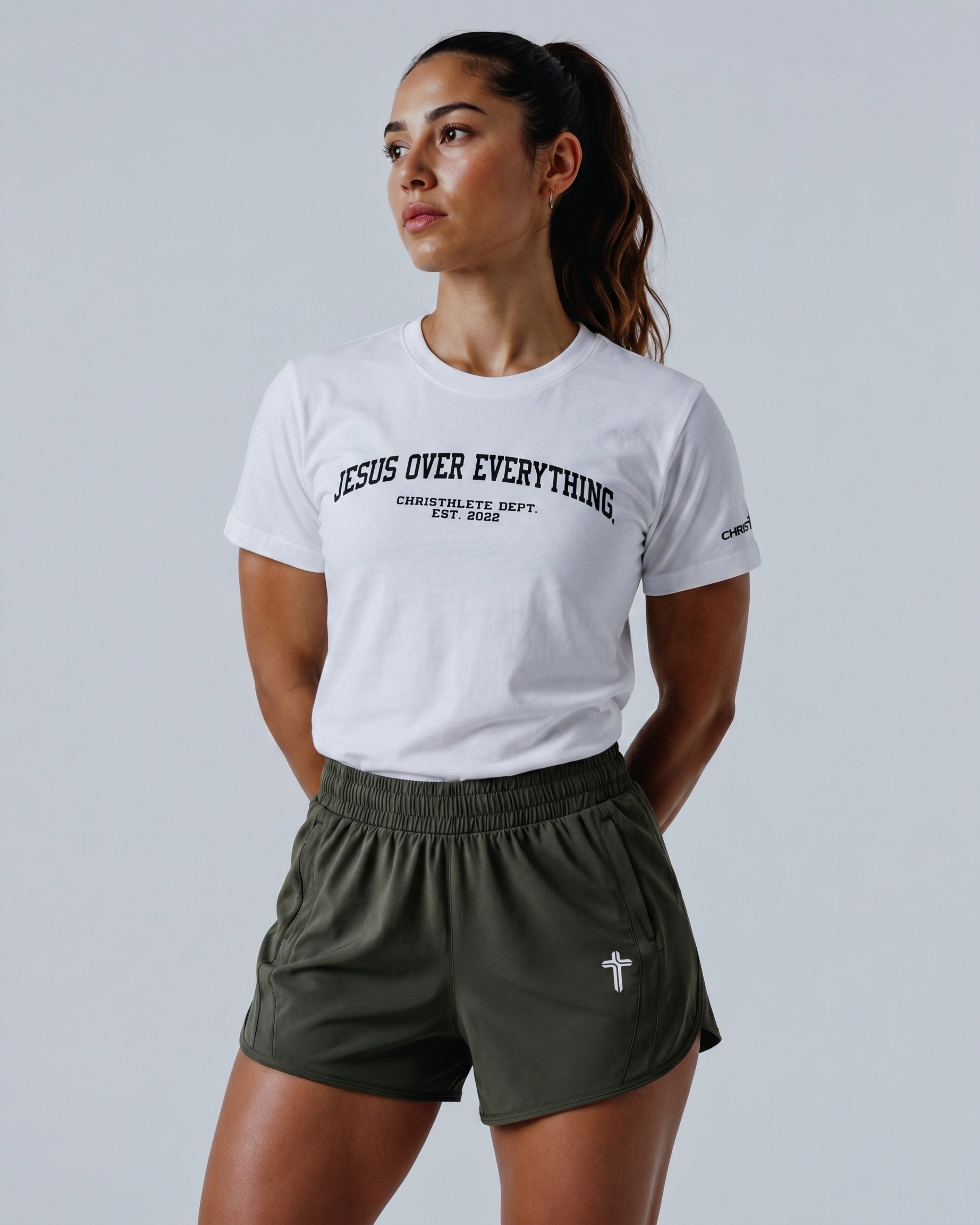 Image of Jesus Over Everything Tee ‘White’
