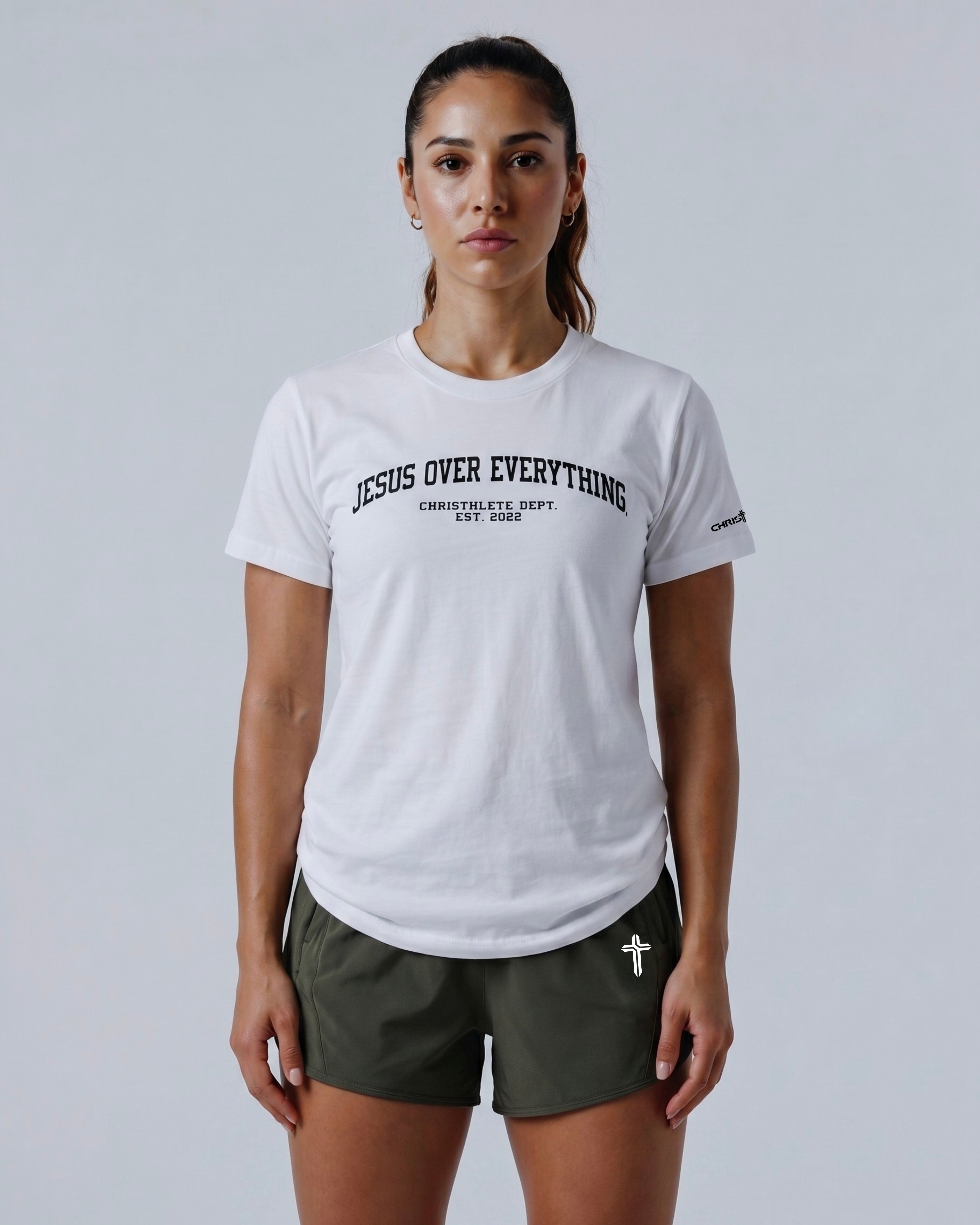 Image of Jesus Over Everything Tee ‘White’