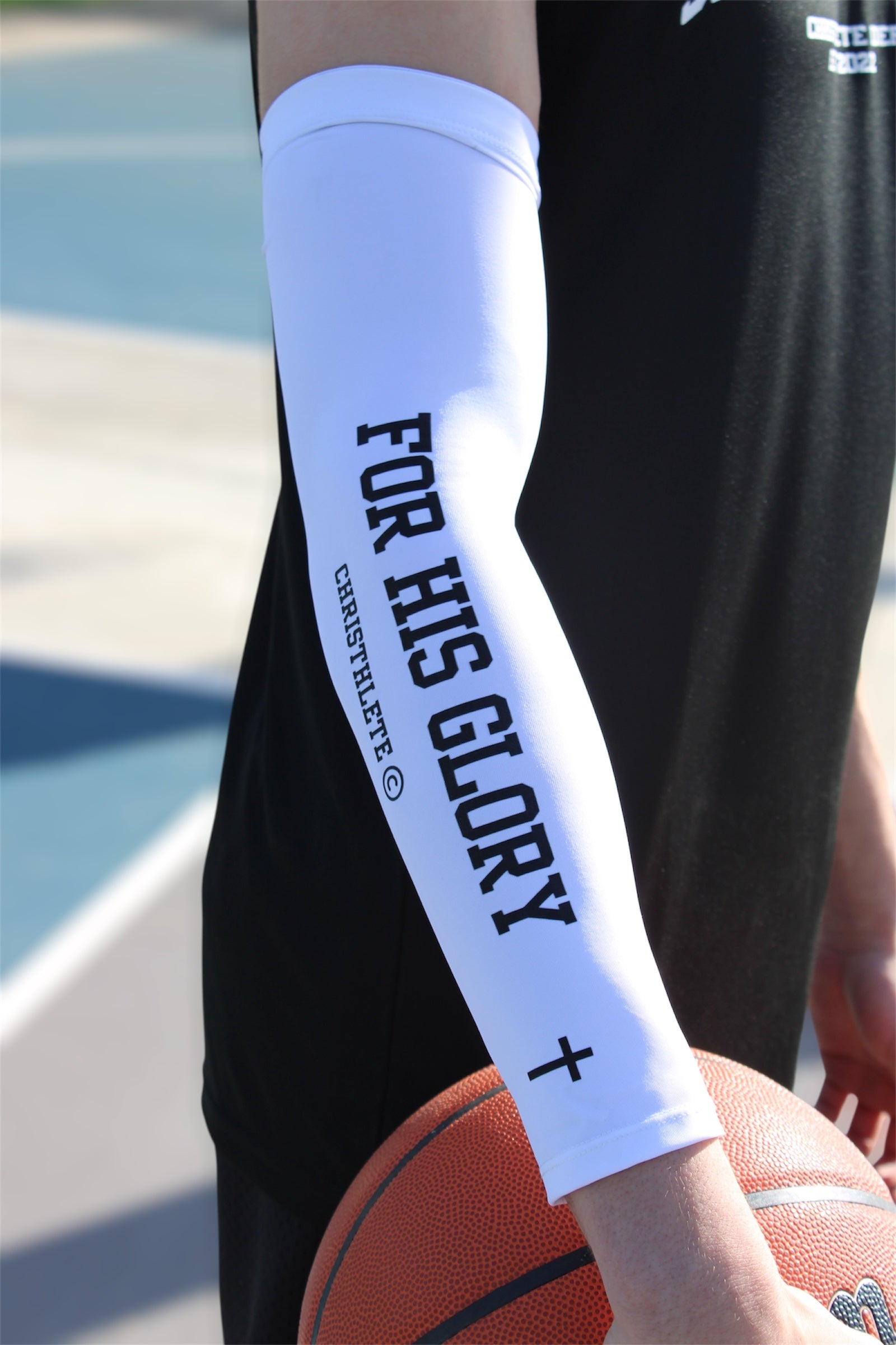 Image of 'For His Glory' Pro Arm Sleeve