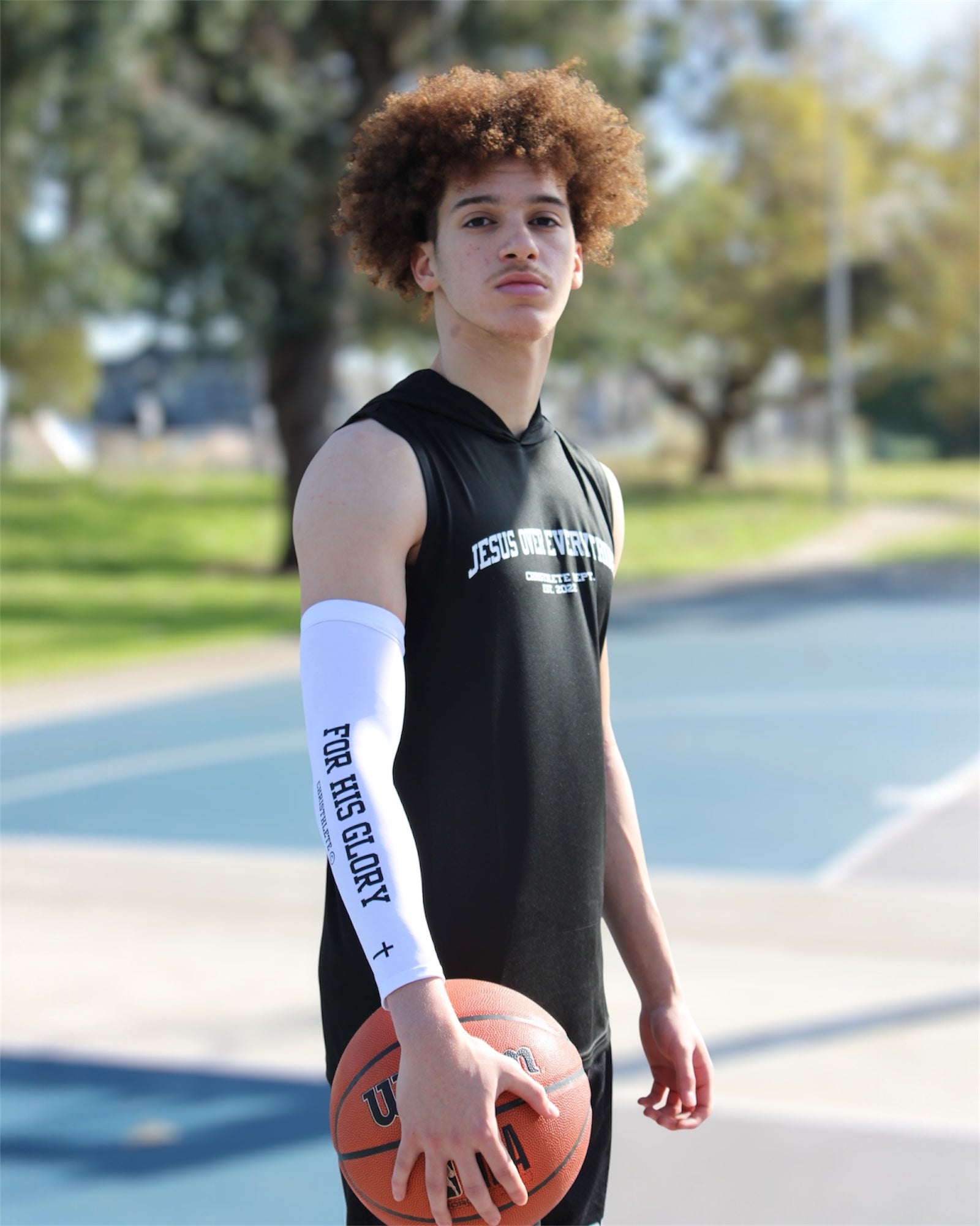 Image of 'For His Glory' Pro Arm Sleeve