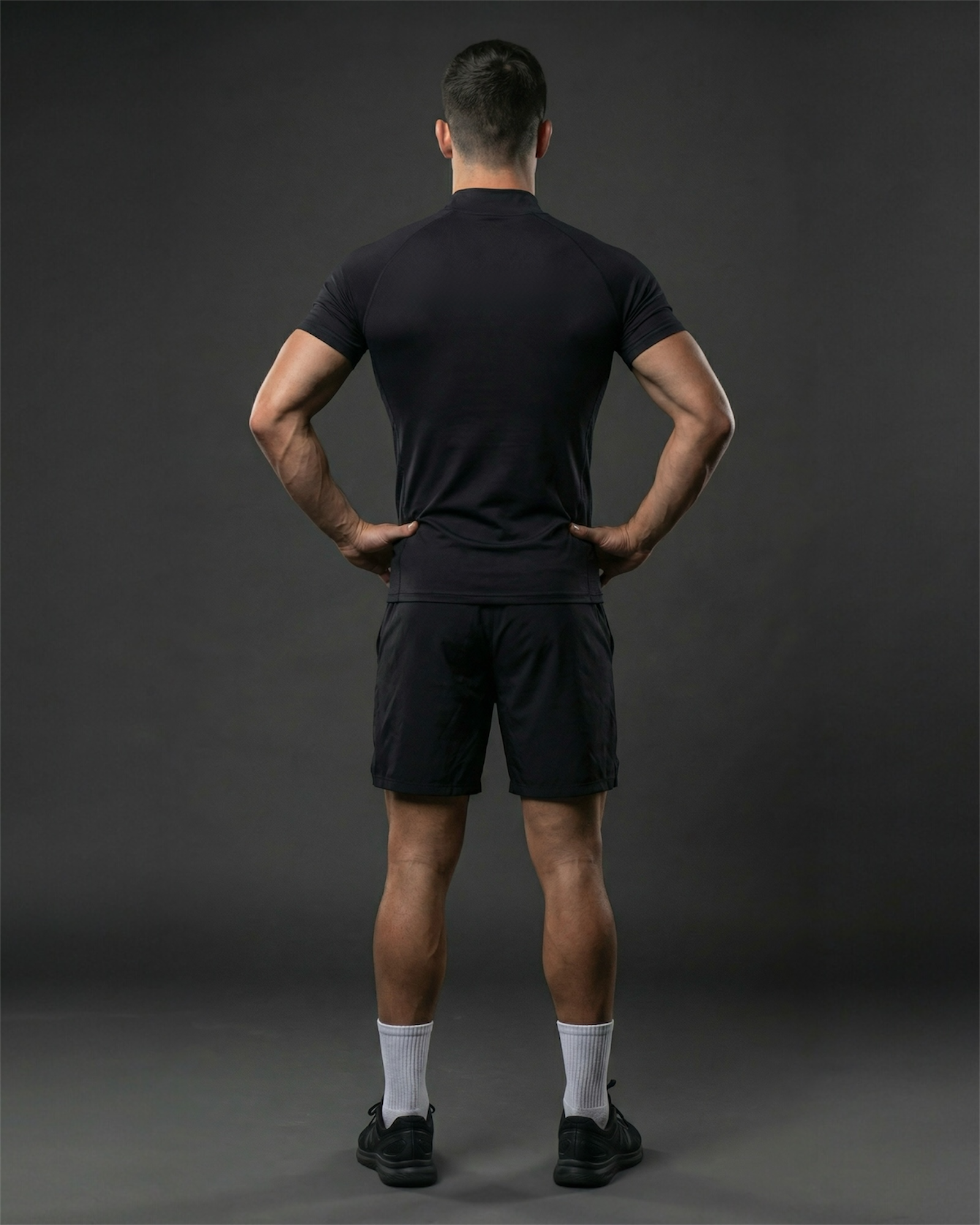 Image of 'For His Glory' Pro Compression Shirt - Black